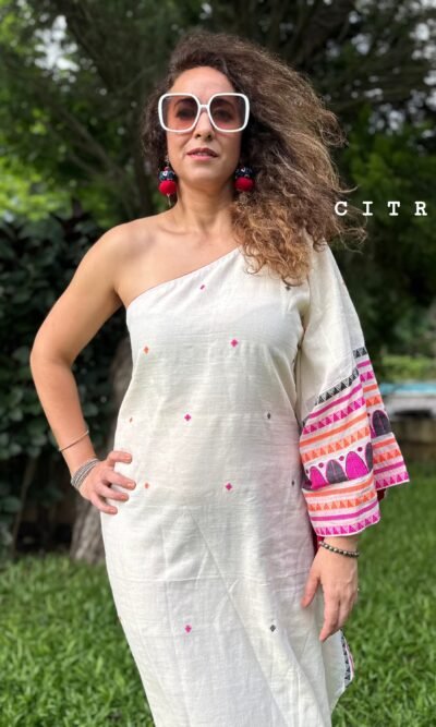 CITRA Handmade Pure Bengal Cotton Kaftan Dress